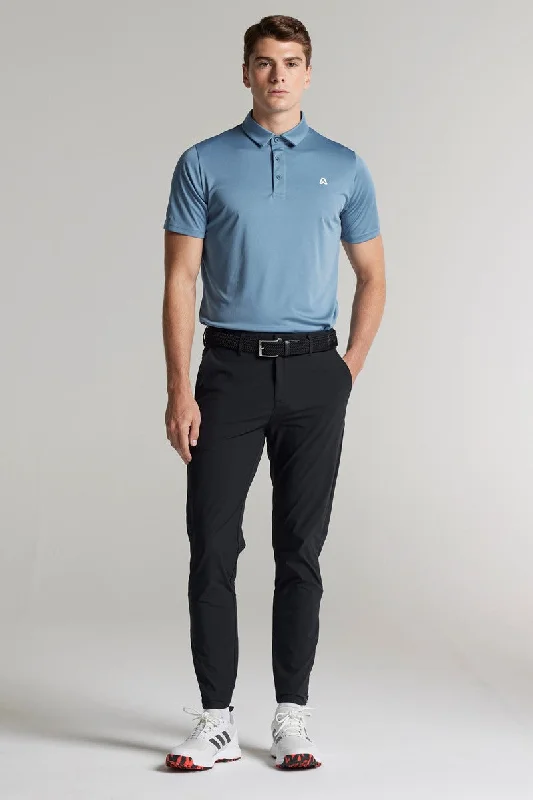 Essentials Regular Fit Core Polo - Shadow Blue