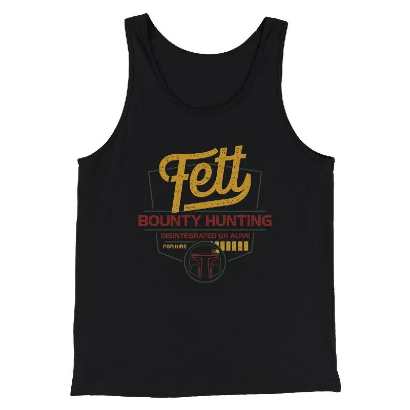 Fett Bounty Hunting Funny Movie Men/Unisex Tank Top