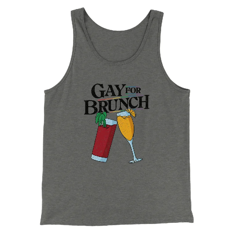 Gay For Brunch Men/Unisex Tank