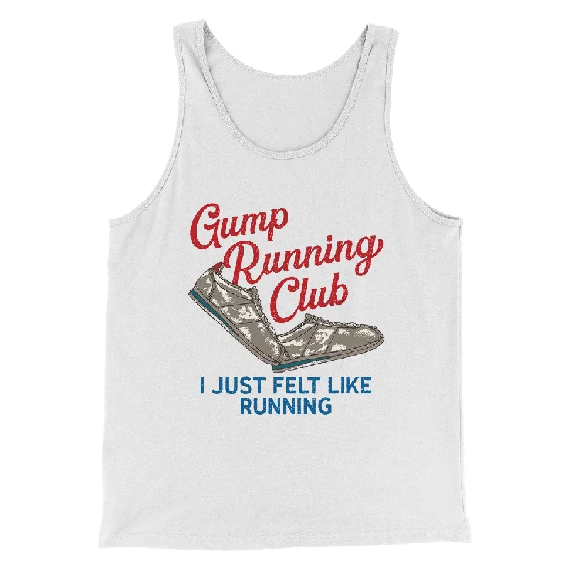 Gump Running Club Funny Movie Men/Unisex Tank Top