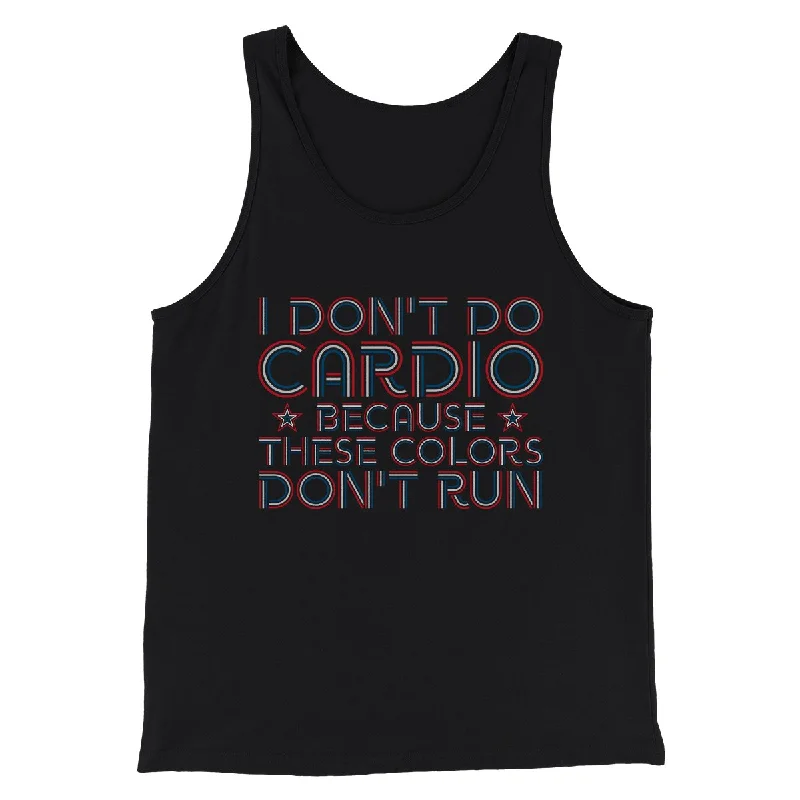 I Don't Do Cardio Men/Unisex Tank Top