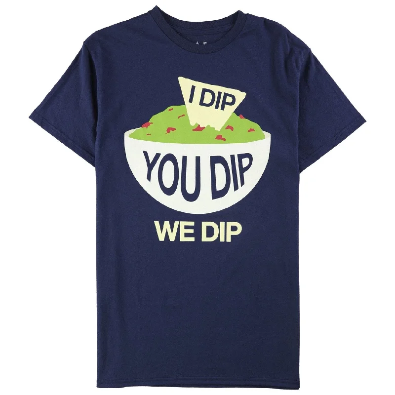 Jem Mens I dip, You dip Graphic T-Shirt, Blue, Medium