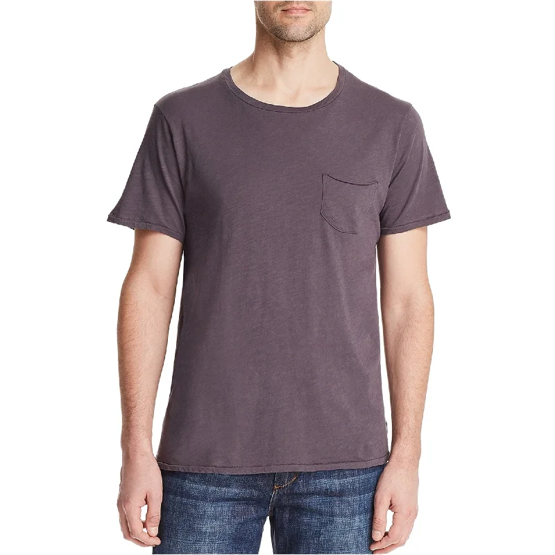 Joe's Mens Chase Raw-Edge Basic T-Shirt