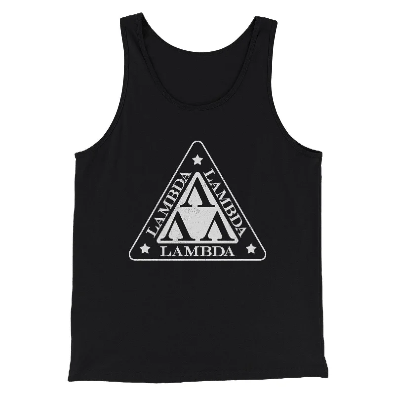 Lambda Lambda Lambda Funny Movie Men/Unisex Tank Top