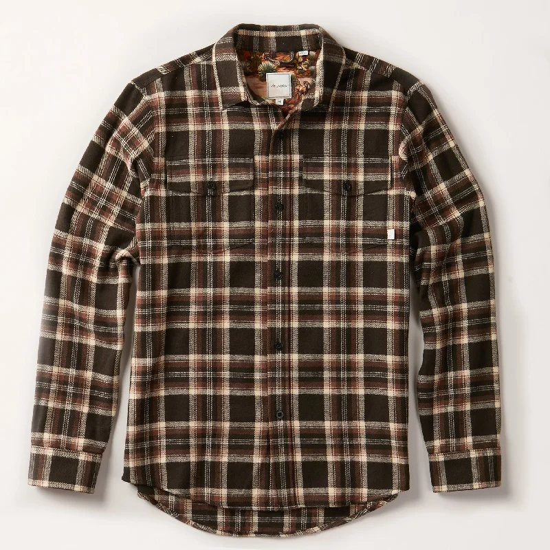 Men's Workhorse Elite Flannel Shirt- Diamondback Brown