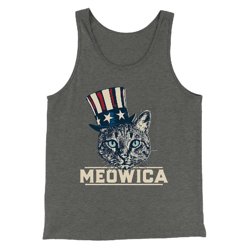 Meowica Men/Unisex Tank Top