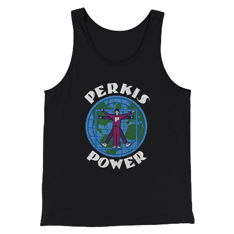 Perkis Power Funny Movie Men/Unisex Tank Top