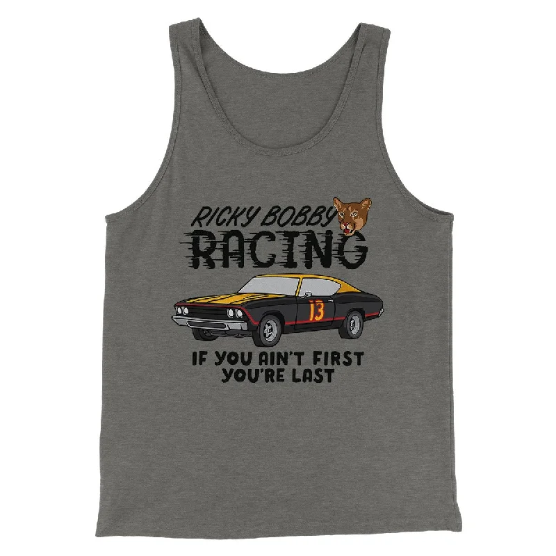 Ricky Bobby Racing Funny Movie Men/Unisex Tank Top