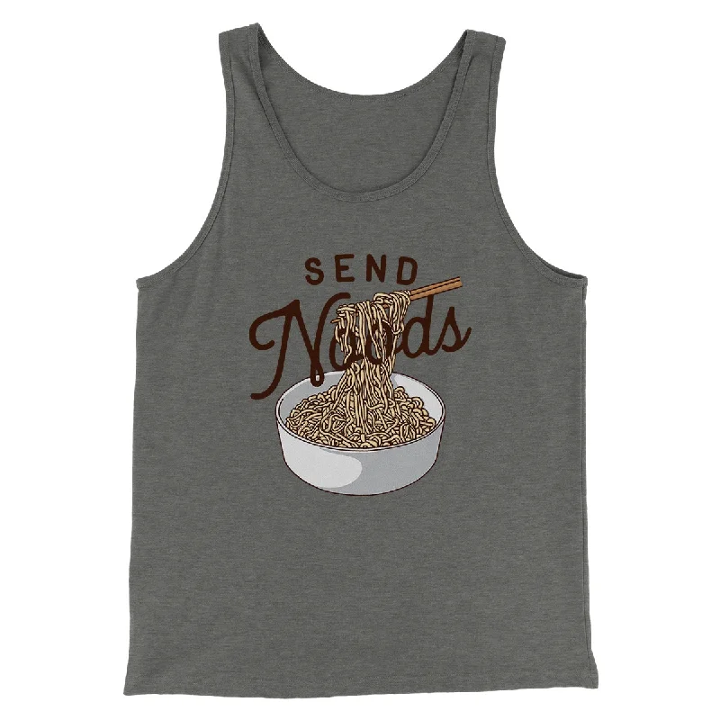 Send Noods Funny Men/Unisex Tank Top