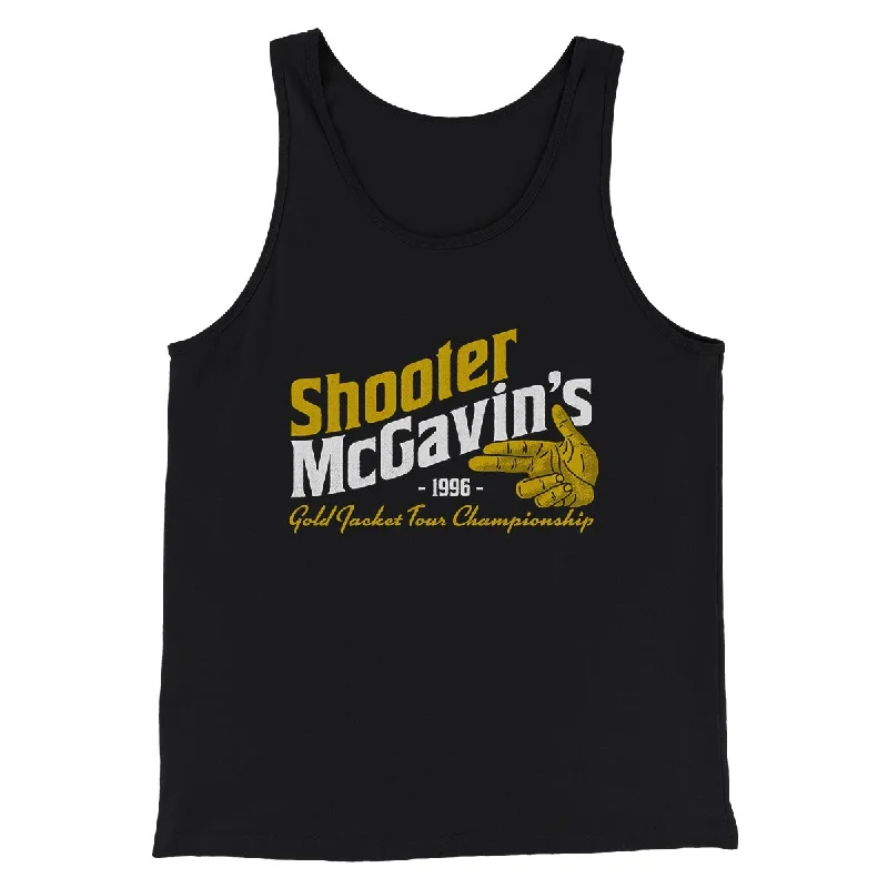 Shooter McGavin's Gold Jacket Tour Championship Funny Movie Men/Unisex Tank Top