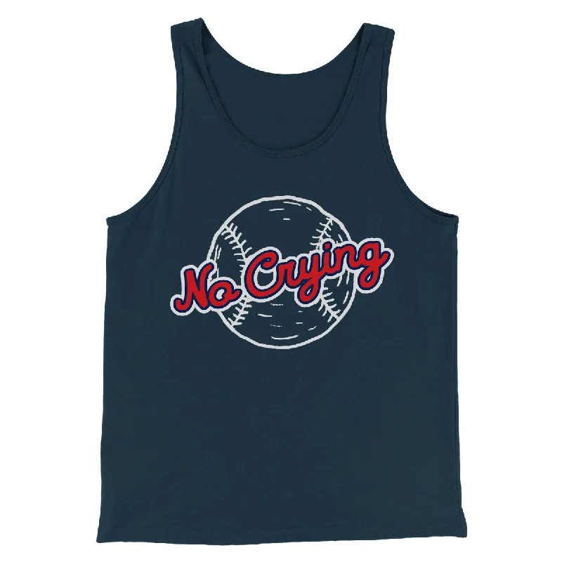 There's No Crying in Baseball Men/Unisex Tank Top