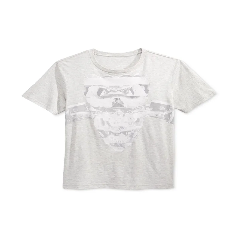 William Rast Mens Skull On Bike Graphic T-Shirt