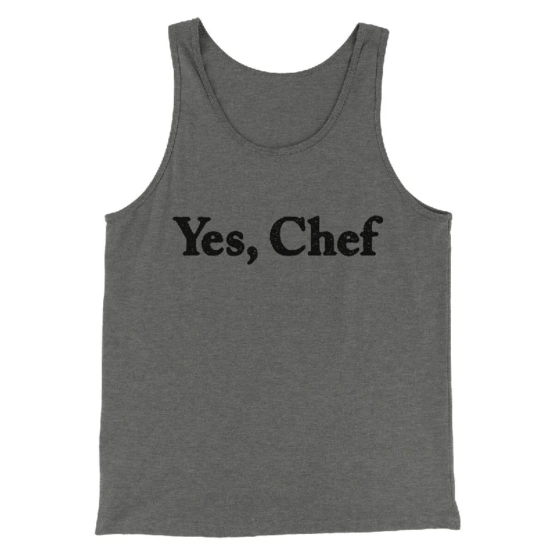 Yes Chef Men/Unisex Tank Top