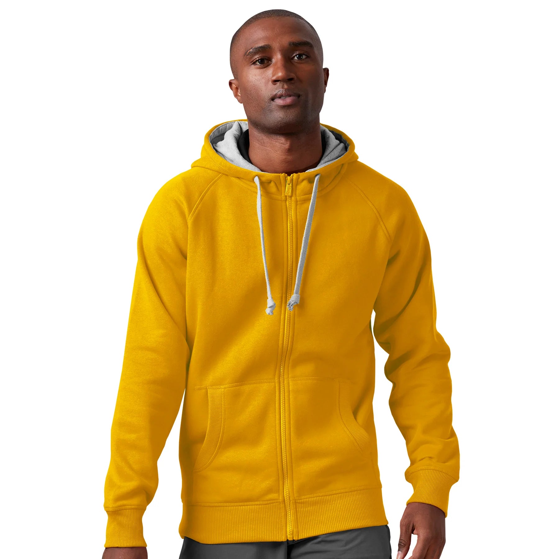 Antigua: Men's Essentials Full Zip Jacket - Victory Gold 101183