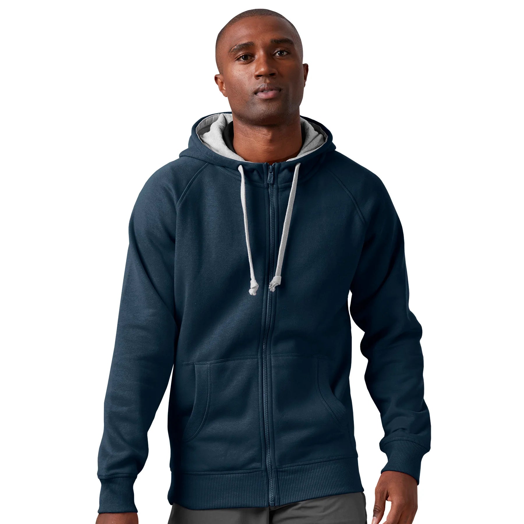 Antigua: Men's Essentials Full Zip Jacket - Victory Navy 101183