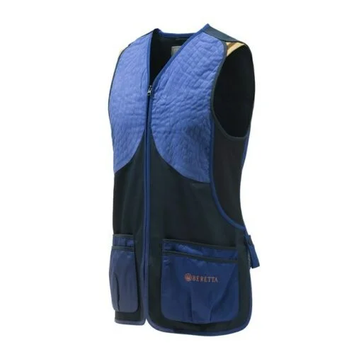 Beretta DT11 Microsuede Skeet Vest - Blue Navy